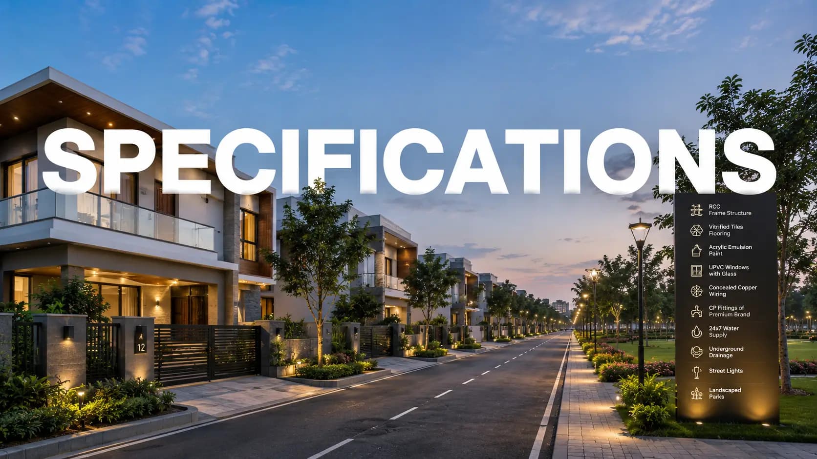 Embassy Springs Plots Specifications: What Comes with Your Land